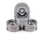 Hot Racing Axial SCX30 0.7" Brass Crawler Wheels Chrome Set 4 9.3g ea SXTY919H08