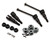 Losi NASCAR GROM Metal Drive Axle Set Aluminum Hexes Upgrade 1/18 Part LOS-1929