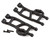 RPM Heavy Duty Rear A-Arms for Losi Mini-B 1/18 RC Buggy Upgrade Black RPM72312