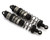 Team Losi Racing Mini-B Pre-Assembled Aluminum Rear Shocks 2 Black (TLR313001)