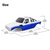 INJORA IR60-18 Hard Body for 1/18 TRX4M Defender Bronco Blue White - INJIR60-BW
