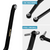 INJORA Black Brass High Clearance Chassis Links CNC-machined 8Pcs For 1/30 SCX30