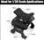 INJORA Aluminum RC Car Stand W/ Shock Holder for 1/30 1/32 RC Crawler Tool-70BK