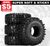 INJORA 1.0" 64*24mm Cling On Mud Tires 4Pcs TRX4M SCX24 FCX24 RC Crawler T1020