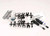 Traxxas Long Black Front Ultra Shocks with Springs 2 Slash Rustler 2WD - TRX3760