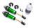Traxxas GTR Shocks XX-Long Green PTFE-Coated Bodies TiN Shafts Rear Set 2 -7462G