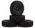 JConcepts Landmines 1.0" Pre-Mounted Tires w/Hazard Wheel Black Gold JCO40223594