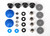Traxxas GTR Shock Rebuild Kit 7463 X-Rings Bladders Pistons Rod Ends 1/10 Set 2