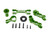 Traxxas X-Maxx XRT Green Anodized Aluminum Steering Bellcrank Assembly 7746-GRN