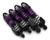 ARRMA Mini Kraton Assembled Purple Aluminum Shock Set 4-Piece Upgrade (ARA-2762)