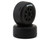 Traxxas Mini Rally Dual Profile Rear Pre-Mounted Slick Tires Soft (TRX10875-BLK)