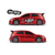 BlackZon Myte D 1/43 4WD Drift Car RTR Red Metallic BZN548100 Micro RC Drifter