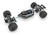Traxxas Rustler 4X4 Brushless 40th Anniversary Edition Blue RC (TRX67464-4-40TH)