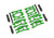 Traxxas Green HD WideMaxx Suspension Kit TRX10790-GRN / Mini Maxx Upgrade Arms