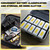 Aliceset 8 Pcs Lipo Battery Bag Lithium Battery Storage Fireaproof Bag Pouches