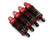 NEXX Racing Losi NASCAR Aluminum Oil-Filled Threaded Shocks (Red) Set 4 NX-470-R