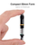INJORA LS 55mm Aluminum Oil Shocks for 1/18 TRX4M Upgrade Dampers Black 4M-123BK