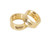 INJORA 10.1g Brass Inner Clamp Rings for INJORA 0.7" D19 Wheels Gold (W7011-19-4)