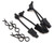 Arrma Body Clip Retainers Black 4 Pack Part ARAC3445 RC Truck Body Accessories