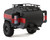 Injora Axial SCX24 1/24 Scale Teardrop Trailer w/Hitch (Black/Red) - INJTC01-BR