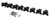 FAST ELECTRONICS Fast Electronics Minitimer Type Connector Kit - Set Of 8 