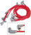 MSD IGNITION Msd Ignition Big Block Chevy Red Super Conductor Spark Plug Wire Set (Socket Distributor Cap) 