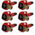 MSD IGNITION Msd Ignition 10-16 Ford 3.5L Ecoboost Red Ignition Coils - 6 Pack 