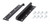 CARR Carr Gutter-Less Mount Kit Black Powder Coat 