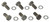 Moroso 12 Pt Flywheel Bolts