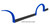 FIVESTAR Fivestar Md3 Wheel Flares Dirt Chevron Blue Left 