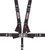 G-Force Indivd. Shoulder Harness Pull-Down Blk Pro Series