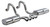 CORSA PERFORMANCE Corsa Performance 97-04 C5 Corvette Sport Axleback System - Tigershark Polished Tips 