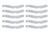 ULTRA SHIELD Ultra Shield Tearoffs 11In Curved Imp Little Champ 