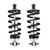 ALDAN AMERICAN Aldan American Coil Over Shock Kit - Front Corvette 63-82 