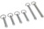 Ti22 PERFORMANCE Ti22 Performance Frame Stand Pin Hardware 4 Short 2 Long 