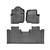 WEATHERTECH Weathertech Black Front And Rear Flo Orliners 15-  Ford F-150 