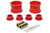 PROTHANE Prothane Subaru Steering Rack Bushing Kit 