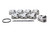 WISECO Wiseco Bbc Quick 16 Piston Set 4.500 Bore +45Cc Dome 