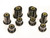 PROTHANE Prothane Gm Front C-Arm Bushings 66-72 Oval Lower 