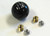 LOKAR Lokar 2In Black Shifter Knob 5 Speed 3/8 X 24 