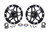 Ti22 PERFORMANCE Ti22 Performance Direct Mount Front Hubs Forged Black 