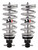  QA1 Pro-Coil Front Shock Kit - Gm Bb Cars Gs501-10550C 