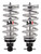  QA1 Pro-Coil Front Shock Kit - Gm Bb Cars Gs401-10550C 