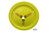 DOMINATOR RACING PRODUCTS Dominator Racing Products Wheel Cover Dzus-On Fluo Yellow 1012-D-Fye 