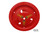 DOMINATOR RACING PRODUCTS Dominator Racing Products Wheel Cover Dzus-On Red Real Style 1007-D-Rd 