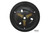DOMINATOR RACING PRODUCTS Dominator Racing Products Wheel Cover Dzus-On Black Real Style 1007-D-Bk 