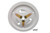 DOMINATOR RACING PRODUCTS Dominator Racing Products Wheel Cover Bolt-On White Real Style 1007-B-Wh 