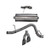 CORSA PERFORMANCE Corsa Performance Exhaust Cat-Back - 3.0In Single Side Exit 14859Blk 