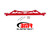 BMR SUSPENSION Bmr Suspension 16-  Camaro Cradle Brace Front And Rear Of Cradle Cb009r 