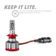 XKGlow Xkglow Xk045004-Hb4 2 In 1 Led Bulb Kit W/ Multi-Color Devil Eye & Xkchrome App 